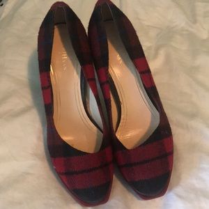 Plaid Cole Hann heels